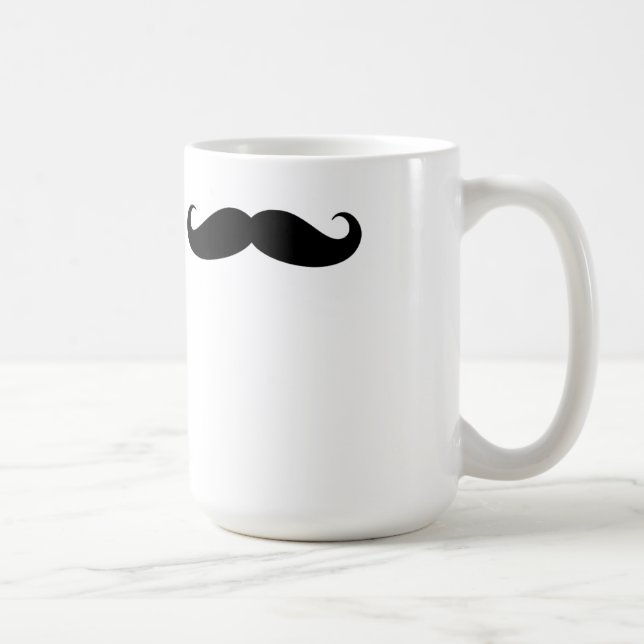De Café Caneca do bigode (Direita)