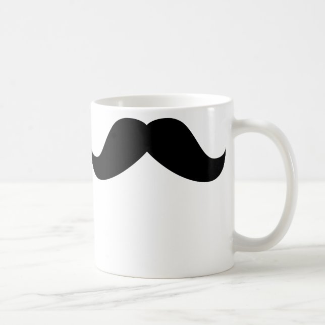 De Café Caneca do bigode (Direita)