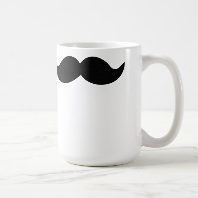 De Café Caneca do bigode (Direita)