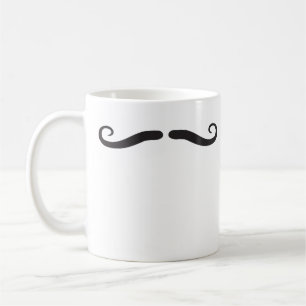 De Café caneca do bigode