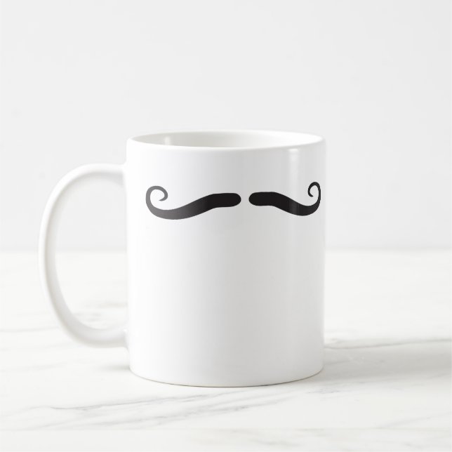 De Café caneca do bigode (Esquerda)
