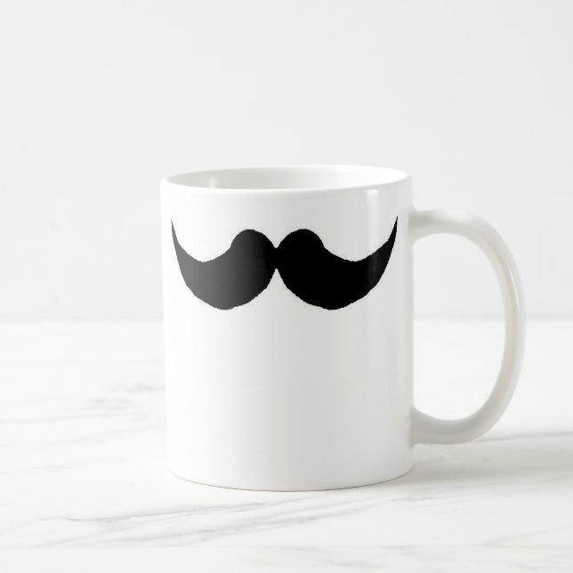 De Café Caneca do bigode (Direita)