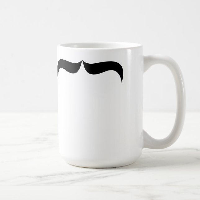 De Café Caneca do bigode (Direita)
