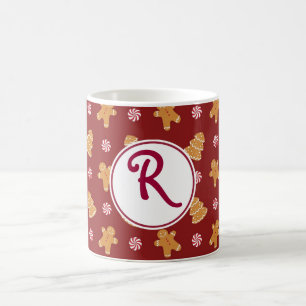 De Café Caneca do biscoito do pão-de-espécie do Natal do