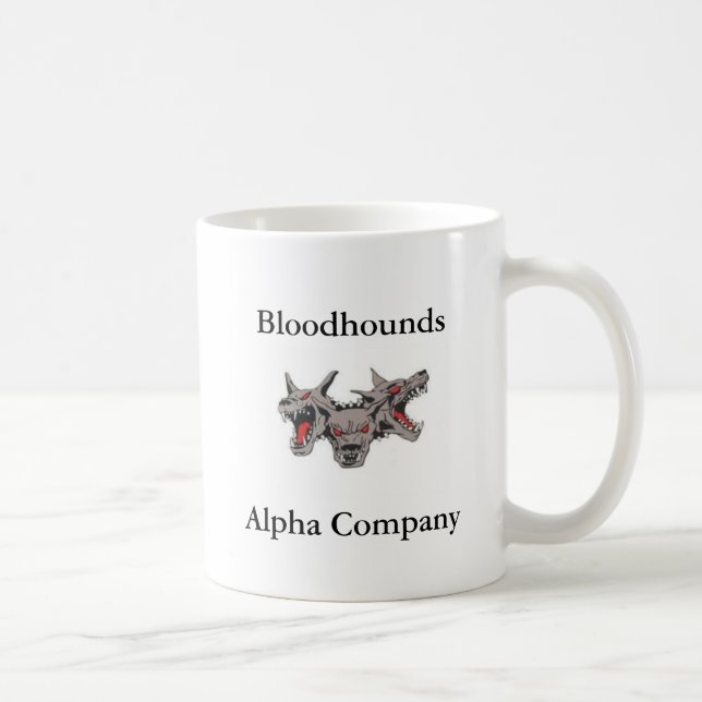 De Café Caneca do Bloodhound (Direita)