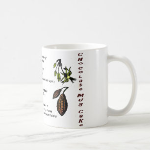 De Café Caneca do bolo da caneca do chocolate