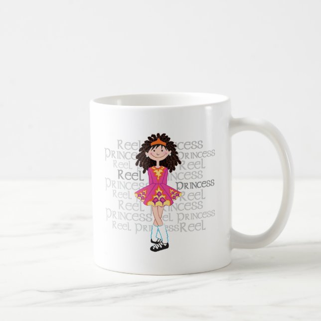 De Café Caneca do Brunette do carretel (Direita)