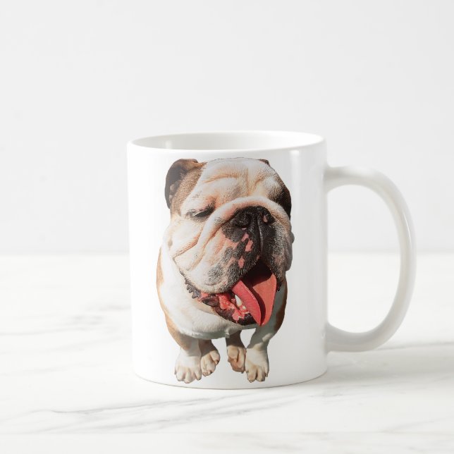 De Café caneca do buldogue (Direita)