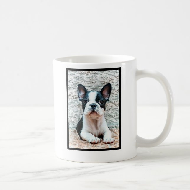 De Café Caneca do buldogue francês (Direita)