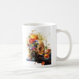 De Café Caneca do buquê do crânio