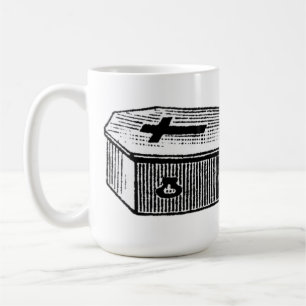 De Café Caneca do caixão