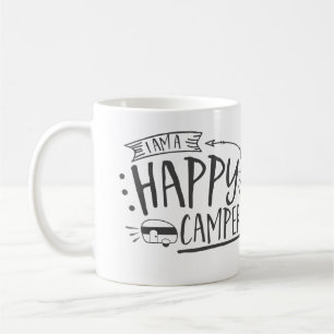 De Café Caneca do campista feliz