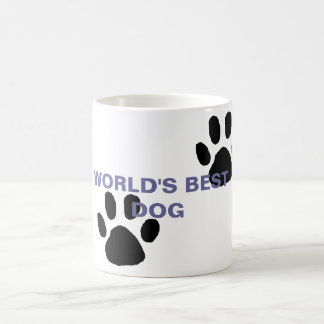 De Café caneca do cão do mundo a melhor