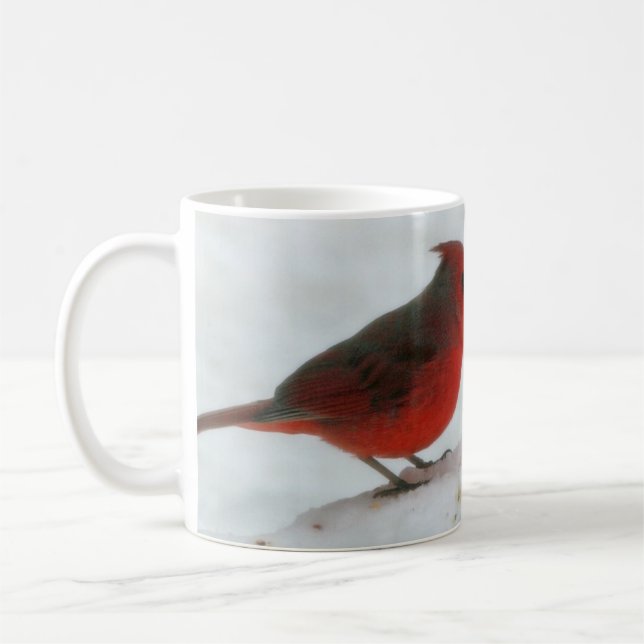De Café Caneca do cardeal da neve (Esquerda)