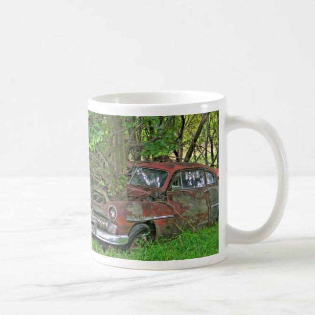 De Café Caneca do carro antigo (Direita)