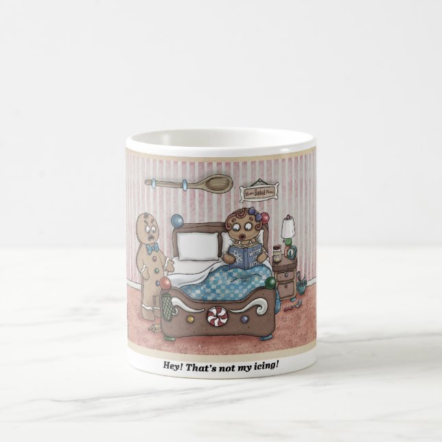 De Café Caneca do casal do pão-de-espécie (Centro)