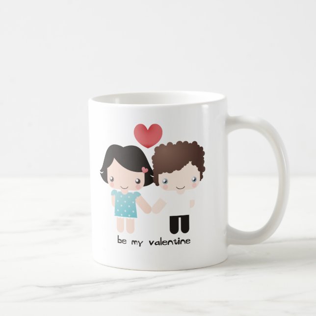 De Café Caneca do casal dos namorados (Direita)