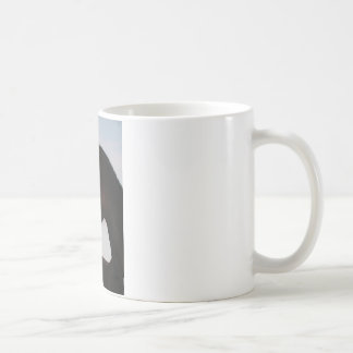 De Café Caneca do cavalo do por do sol