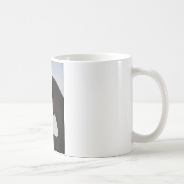 De Café Caneca do cavalo do por do sol (Direita)