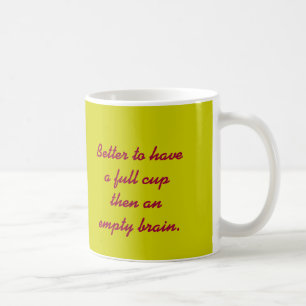 De Café Caneca do cérebro