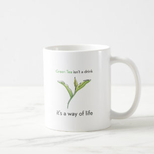 De Café Caneca do chá verde