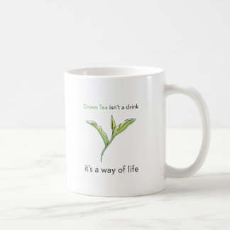 De Café Caneca do chá verde