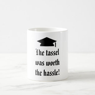 De Café Caneca do chapéu da graduação