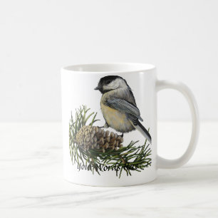 De Café Caneca do Chickadee customizável