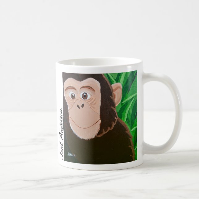 De Café Caneca do chimpanzé (Direita)