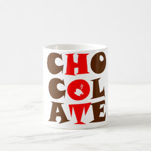 De Café Caneca do chocolate quente