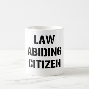 De Café Caneca do cidadão respeitoso das leis