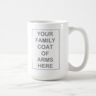 De Café Caneca do clássico da brasão