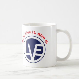 De Café Caneca do clássico do emblema do amor