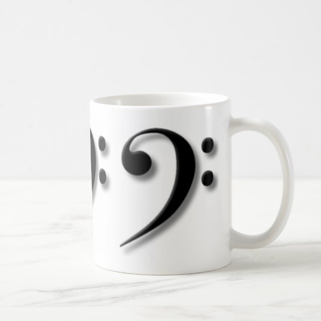 De Café Caneca do Clef baixo (Direita)