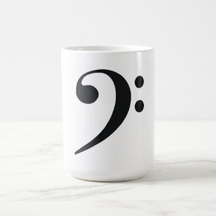 De Café Caneca do Clef baixo