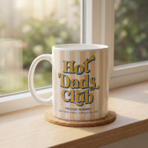 Caneca do Clube dos Pais Quentes Presente do Dia d
