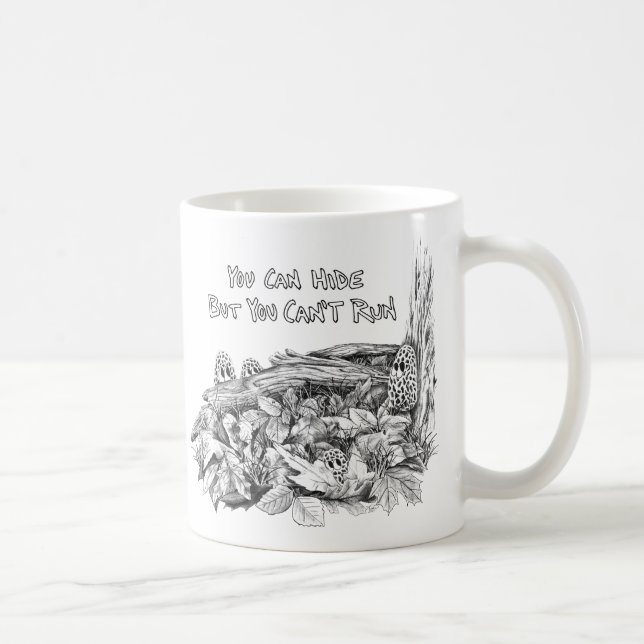 De Café Caneca do cogumelo do Morel do divertimento (Direita)