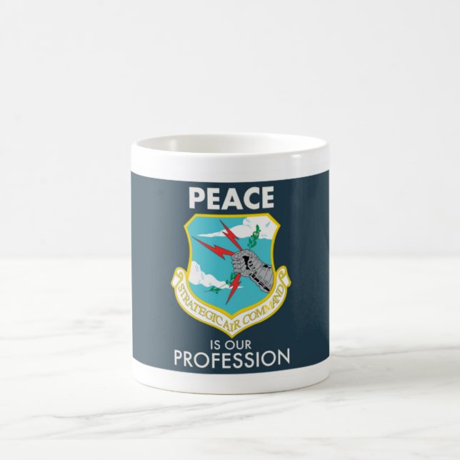 De Café caneca do comando æroestratégico 11oz (Centro)