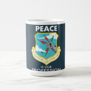 De Café caneca do comando æroestratégico 15oz