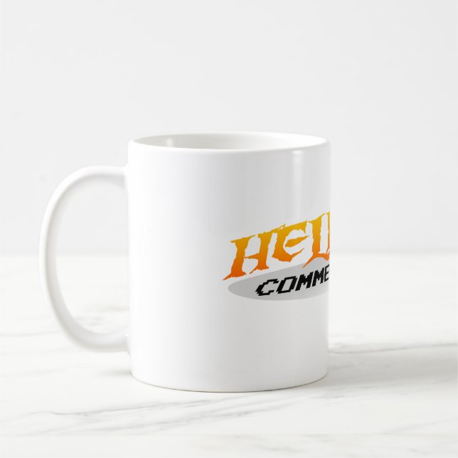 DE CAFÉ CANECA DO COMENTÁRIO DO FOGO DO INFERNO (Esquerda)