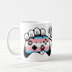 De Café Caneca do Controle Tiger Paw Nível Orgulho Trans 2