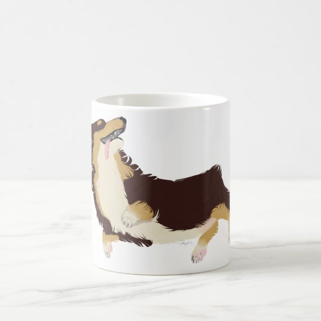 De Café Caneca do Corgi da Tri Cor (Centro)