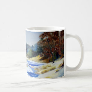 De Café Caneca do córrego do inverno