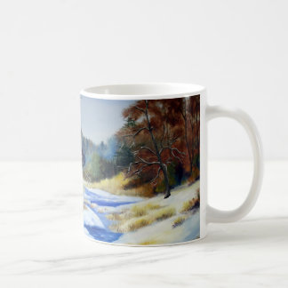 De Café Caneca do córrego do inverno