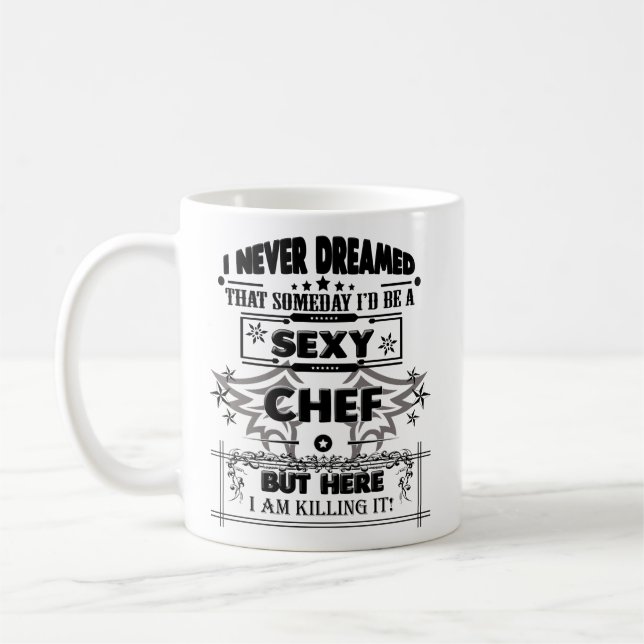 De Café Caneca do cozinheiro chefe, presentes engraçados (Esquerda)