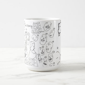 De Café Caneca do crânio do ciclo da batida