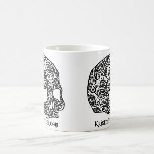 De Café Caneca do crânio - padrão