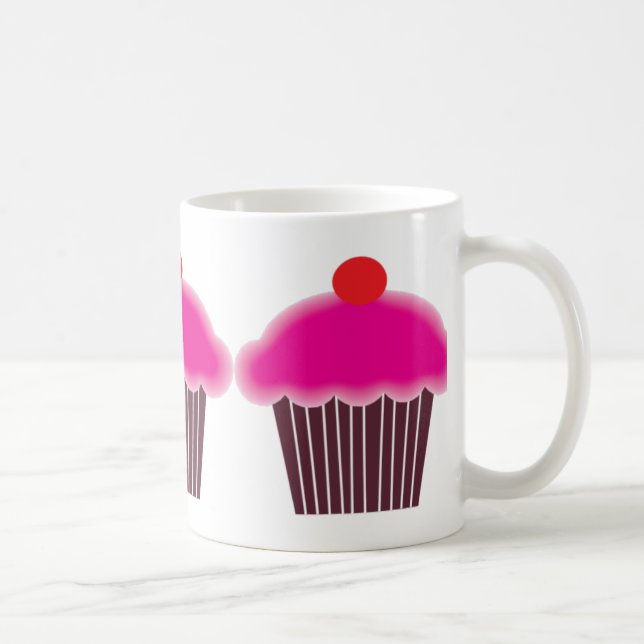 De Café Caneca do cupcake (Direita)