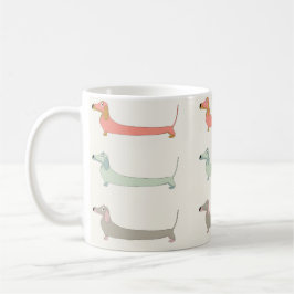 De Café Caneca do Dachshund!