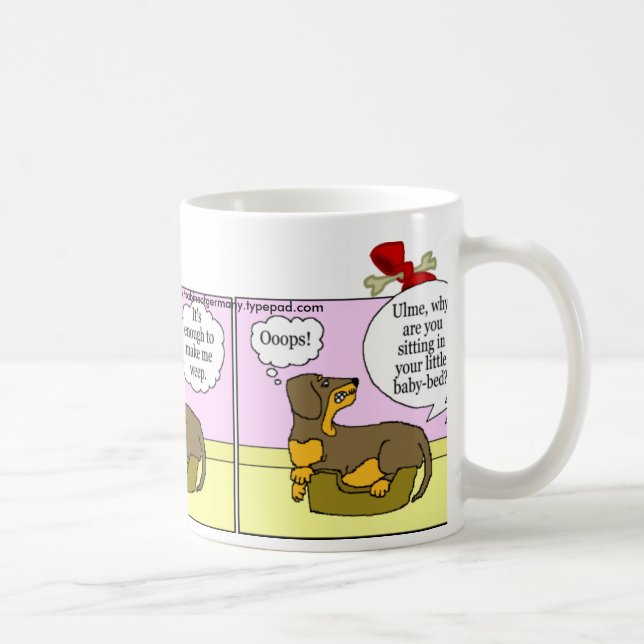 De Café Caneca do Dachshund: Mundo Shrinking (Direita)